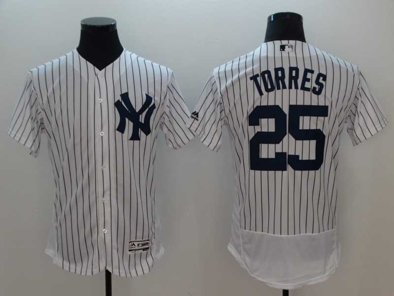 Yankees 25 Gleyber Torres White Flexbase Baseball Jerseys,We sell and wholesale Yankees 25 Gleyber Torres White Flexbase Baseball Jerseys on line form chian!
